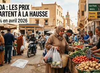 Oujda : hausse de 0,5% de l’indice des prix en avril 2026