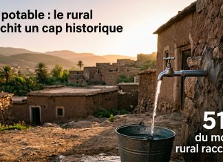 Plus de 51% de la population rurale bénéficie du raccordement individuel à l’eau potable