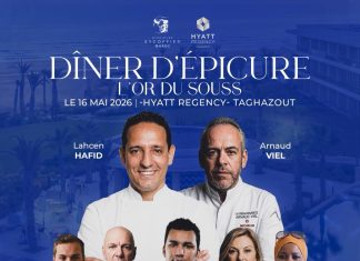 Le Dîner d’Épicure célèbre l’Or du Souss les 15 et 16 mai