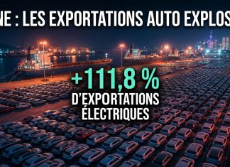 Chine : les ventes automobiles chutent tandis que les exportations explosent