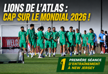Mondial 2026 : les Lions de l’Atlas lancent leur préparation dans le New Jersey