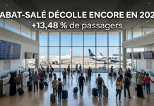 Aéroport Rabat-Salé : le trafic passagers progresse de 13,48 % à fin avril 2026