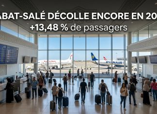 Aéroport Rabat-Salé : le trafic passagers progresse de 13,48 % à fin avril 2026