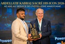 Abdellatif Kabbaj distingué « HIS ICON 2026 » pour son parcours dans l’hôtellerie marocaine