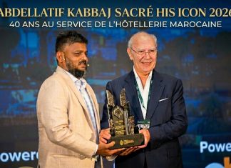 Abdellatif Kabbaj distingué « HIS ICON 2026 » pour son parcours dans l’hôtellerie marocaine