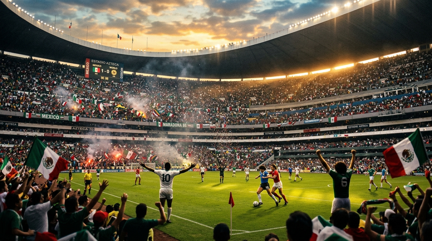 Azteca, le stade où les légendes ont défié le temps