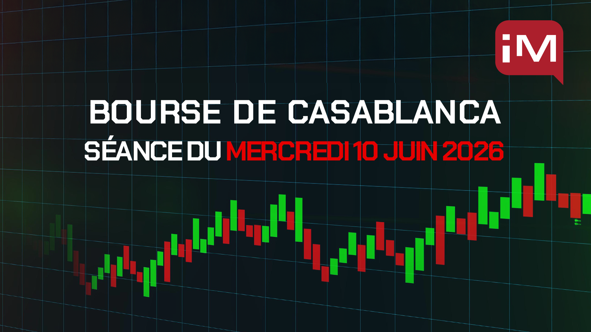 La Bourse de Casablanca termine en baisse, le MASI