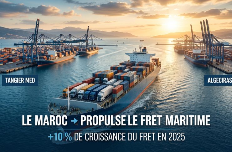 Le Maroc, moteur de la croissance du fret maritime de Baleària en 2025