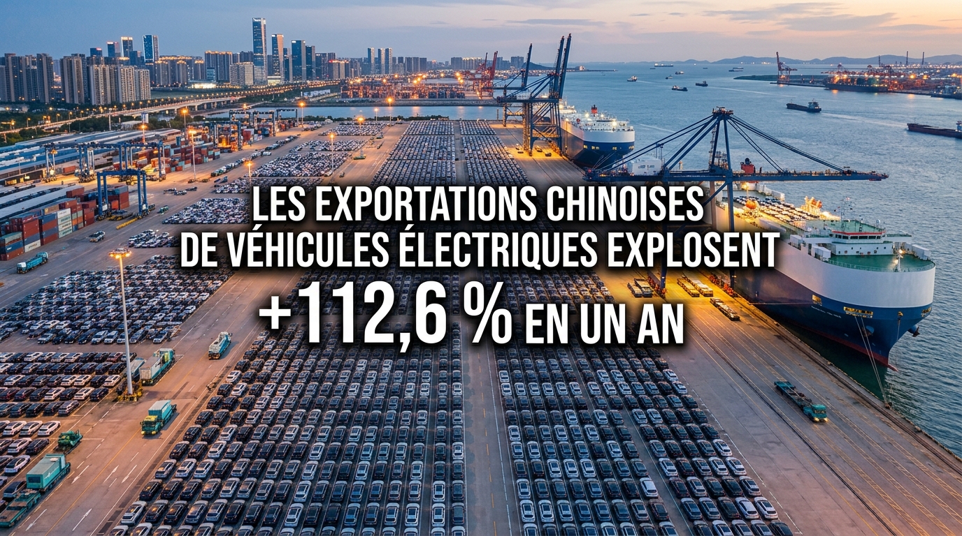 Les voitures électriques chinoises accélèrent leur conquête 
