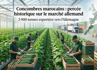 Les exportations marocaines de concombres vers l’Allemagne explosent