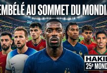 Mondial 2026 : Dembélé au sommet, Hakimi dans le Top 25 du classement ESPN