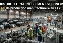 Baisse de 1,4% de la production manufacturière au Maroc au T1 2026