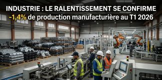 Baisse de 1,4% de la production manufacturière au Maroc au T1 2026