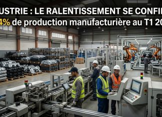 Baisse de 1,4% de la production manufacturière au Maroc au T1 2026