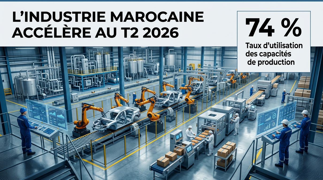 Industrie : la production manufacturière attendue en hausse au deuxième trimestre 2026