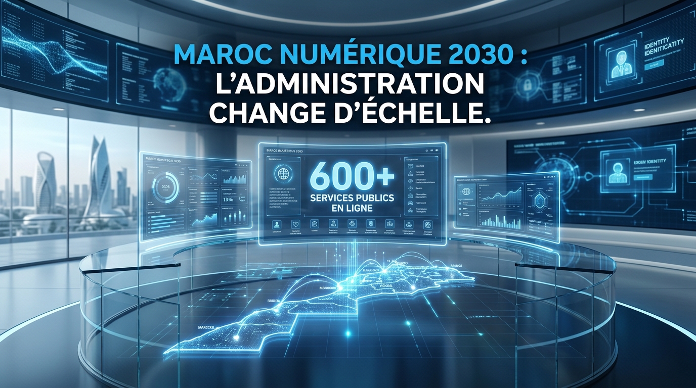 Maroc numérique 2030 : vers une administration publique plus