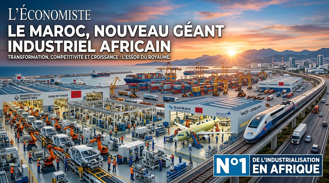 Le Maroc confirme son statut de puissance industrielle en Af