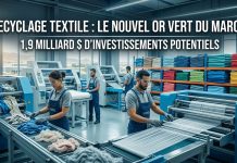 Maroc : le recyclage textile pourrait attirer 1,9 milliard de dollars