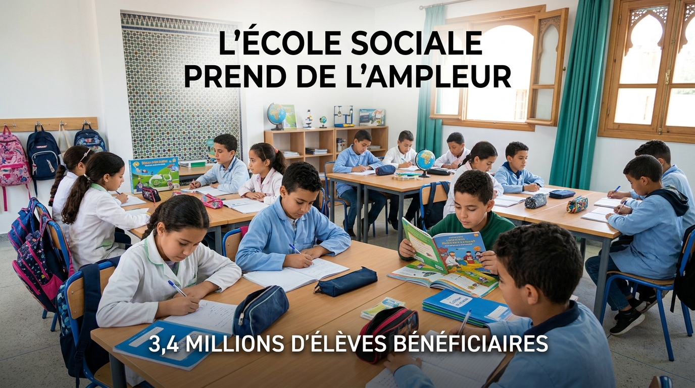 Éducation : forte progression des bénéficiaires de