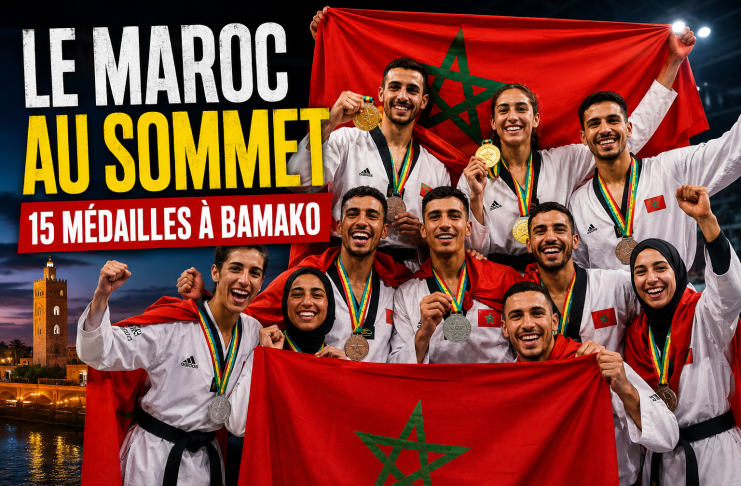 Taekwondo : le Maroc s’impose encore au sommet de l’Afrique
