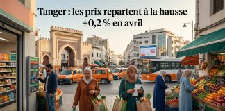 Inflation à Tanger : hausse de 0,2% en avril 2026