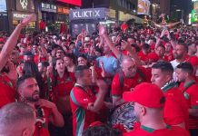 Mondial 2026 : Times Square vibre aux couleurs du Maroc après l’exploit des Lions