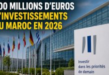 La BEI prévoit 700 millions d’euros d’investissements au Maroc en 2026