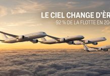 Aviation : plus de 90% des avions seront de nouvelle génération en 2045