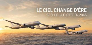 Aviation : plus de 90% des avions seront de nouvelle génération en 2045