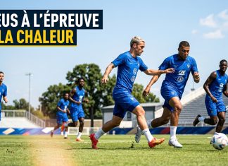 Les remplaçants français à l’épreuve de la chaleur avant le Paraguay
