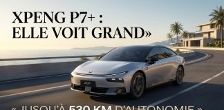 XPENG P7+ : la grande berline électrique qui mise sur l’espace et la technologie