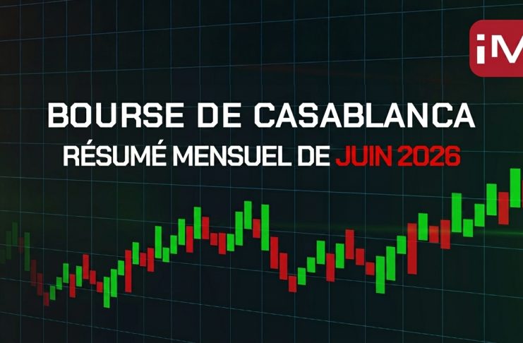 Bourse de Casablanca : le MASI termine juin en baisse de 3,48%