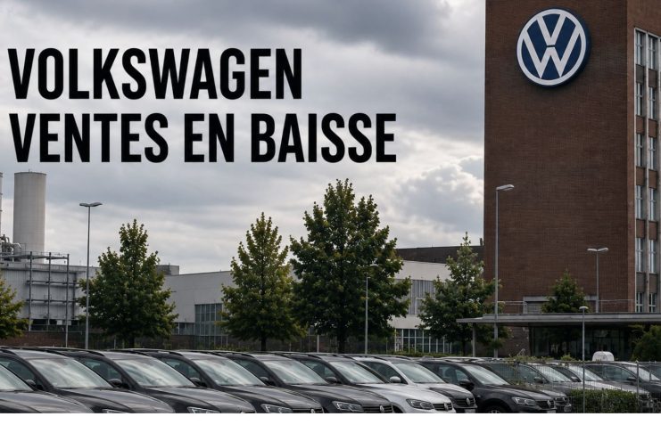 Volkswagen voit ses ventes reculer et accélère sa restructuration