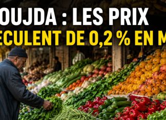 Oujda : les prix à la consommation reculent de 0,2 % en mai 2026