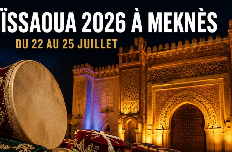 Festival Aïssaoua 2026 : Meknès célèbre le patrimoine soufi du 22 au 25 juillet
