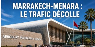Marrakech-Menara dépasse les 5,6 millions de passagers à fin juin 2026