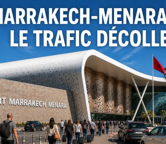 Marrakech-Menara dépasse les 5,6 millions de passagers à fin juin 2026