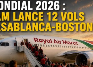 Royal Air Maroc lance 12 vols directs Casablanca-Boston pour les supporters des Lions