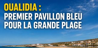 Oualidia : la Grande Plage décroche son premier Pavillon Bleu